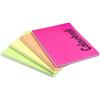 QUADERNONE COLOURBOOK SPIRALE PPL FLUO 80 FOGLI CON FORI 1 RIGO NO MARGINE COL00051