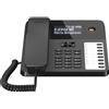 GIGASET DESK 600 (NERO) - TELEFONO CORDED - COMPATIBILE CENTRALINI TELEFONICI E APPARECCHI ACUSTICI