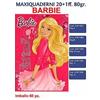 MAXI QUADERNI 80gr 20+1ff C BARBIE SEVEN JUNIOR CONF. DA 10 PEZZI