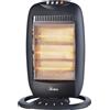 ARDES HALO12 (AR454B) - STUFA ALOGENA 3 ELEMENTI - 1200W