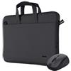 BORSA PER NOTEBOOK 16'' BOLOGNA (24988) NERA + MOUSE WIRELESS