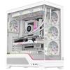 CASE GAMING ITEK TOWER SHOWBUI 82W - NO ALIMENTATORE - ARGB FAN - BIANCO (ITGCASBW82W)