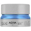 Agiva cera per capelli Hair Styling Clay Wax Natural Look White 06 155Ml Nuevo Formato, 155 ml
