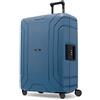 REDOLZ Essentials 15 articolo, Pietra blu, Koffer L (75 cm), Trolley rigido con ruote girevoli