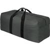 Vorspack Borsone da viaggio extra large da 100 L/150 L/200 L/250 L, borsone da uomo per riporre oggetti in campeggio durante la notte, Grigio, 200 l, Casual, pratico