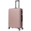 CELIMS - Bagaglio Grande 23 kg | Valigia leggera da stiva | 75 x 46 x 28 cm | Chiusura di sicurezza | Materiale ABS | Oro rosa