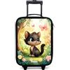 NoBoringSuitcases.com NoBoringSuitcases© Valigia Per Bambini Compatto Bagaglio Ultraleggero