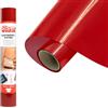 Siser® EasyWeed® Extra Rosso, 30cm x 0,5mt, vinile termotrasferibile per personalizzare nylon, pelle, tessuti trattati