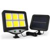 tempo di saldi Lampada Solare da Esterno con Sensore, ABS, Faretto LED con Pannello Solare per Giardino, Garage e Ingresso