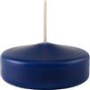 Cereria Di Giorgio - 12 Candele Galleggianti - Diametro 7 cm Altezza 3,5 cm - Colore Blu notte - Durata 8 ore