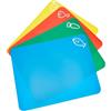 Chef Aid 4 taglieri flessibili con codice colore, assortiti, 35 cm x 30 cm