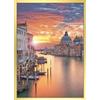 Ditwis Cornice 50x70 Oro, Alluminio Cornice per Poster, Foto, Opere d'Arte e Puzzle 70x50 cm, Porta Poster da Parete per Casa, Ufficio e Gallerie