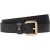 PATRIZIA PEPE Cintura Cw8684-L001 Elegante Donna Pelle Nero M