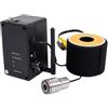 BJdfgE Cavo da pesca WF13WSL 15M/30M/50M con telecamera subacquea for la dei pesci, osservazione, visione notturna(15M)