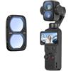 Generic ND & CPL per DJI Osmo Pocket 4 Pro, ND16 LPR Diffusion 1/4 filtri accessori per obiettivo fotocamera, vetro ottico multistrato telaio in alluminio, LPR