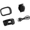 Kaeltsyn Luce LED ausiliaria a clip per Pocket 4 con 3 temperature di colore e livelli di luminosità regolabili, luce per fotocamera ad angolo multiplo
