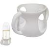 Lunaobrik Custodia in silicone per bottle - Shockproof Glass Bottle Protector, antiscivolo con maniglie, copertura sicura per lavastoviglie | Anti Drop Holder For, Thermal Insulation Sleeve For Breast Milk