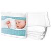 Baby Comfort - Set piumino e cuscino per lettino da bambino, materiale anallergico, 120 x 90 cm, colore: Bianco