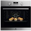 Electrolux EOF4P04X Forno Multifunzione SurroundCook pirolitico, 2960 W, Classe Energetica A+, Inox