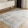 benuta Basic Tappeto Salotto George - Turchese 80x150 cm - Lavabile - Fibra sintetica - Rettangolare & Stile: Vintage - Per camere da letto, sale da pranzo, soggiorni - facile da pulire