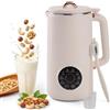 HISUEKIG 1000ML Multifunzionale Macchina per Latte di Noci e Latte di Soia Vegetale | 10 Lame in Acciaio Inox, Timer Pulizia Automatica, per Soia Noci Succhi e Zuppe, 1000ML, Multifunzionale Macchina