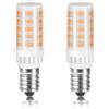 Karyoosi 2er Lampadine LED E14 4W Equivalenti a 40W, Bianco Caldo 3000K, 500LM, Lampadina LED E14 per Cappe, Macchine da Cucire, Soggiorni, Non Dimmerabile