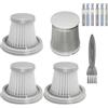 Chuancheng Filtro HEPA di ricambio per Fanttik serie V8 per Fanttik Slim V8 Apex / V8 Mate per aspirapolvere cordless Fanttik Slim V10 Mate, 1 pre-filtro in acciaio inox, 3 filtri HEPA