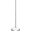 GAOUSD Spazzatrice manuale manuale a spinta manuale spazzatrice a 360° testa girevole a due funzioni spazzatrice Push Floor Cleaning Mop(bianco)