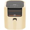 PYRAMIDEA Friggitrice ad Aria 8 Litri First Class Colore Crema AFST001C