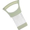 Huvqianu Supporto per fette di cipolla, tagliaverdure per affettare affettatrici di verdure da cucina, supporto multifunzionale per affettare alimenti, cipolla, carne, patate