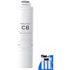 Waterdrop RT-CB Filtro Sostitutivo per Waterdrop T3-C & T4-A Sistemi ad Osmosi Inversa Senza Serbatoio, 1 Filtro CB, Durata 12 Mesi