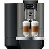 Jura - X10 Dark Inox (EB) - Macchina da caffè automatica con Cold Brew e 35 specialità