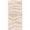 RugVista Breeze, Tappeto, Moderni, 70 x 150 cm, Rettangolare, Pelo corto, Soggiorno, Camera da letto, Corridoio, Lavabile in lavatrice, Bianco crema Beige
