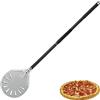 MEGYAD Pala per Pizza Forata: 6 Pollici Pala per Pizza Paletta per Pizza con 80cm Manico Smontabile, Pizza Accessori Paletta Pizza Lega di Alluminio, per Pizzas Pane Crostate Fatta in Casa
