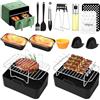 Yoxovo Set di accessori per friggitrice ad aria calda da 15, griglia, per friggitrici ad aria calda AF300EU AF400EU SL400EU Double Stack XL Innsky COSORI e 7,6L-9,5L Dual Zone, senza BPA