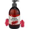 PURE CHEMICAL by CHOSA CHOSA Olio di Ricino al 100% Spremuto a Freddo Non Raffinato 500 ml + Dosatore - Olio per Capelli, Corpo, Ciglia e Barba - Cura Della Pelle e Cosmetici Fai Da Te - Supporta la Crescita Naturale