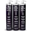 I Belli Capelli Torrano Nanoplastia Max Kit Trattamento Capillare alla Cheratina Permanente Lisciante Brasiliano per Capelli Lisci, Luminosi e Senza Crespo - Adatto a Tutti i Tipi di Capelli (3x1L)