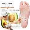nailpretty 2 Paia Maschera Esfoliante Piedi, Calzini Pedicure Peel Off, Calzini Esfolianti per Piedi Secchi Screpolati, Rimozione Pelle Morta e Calli, Idratante e nutriente (Avocado e Latte di Cocco)