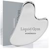 Wonderskin Liquid Gym Gua Sha Strumento Per Scolpire Il Viso, Rullo Facciale Per Ridurre Tensione, Gonfiori E Rughe, Strumento Per La Cura Della Pelle E Scultore Della Mascella