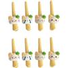 Jiujiutu 8 Pezzi donna Fermagli per Capelli Forma delle gatto Pinze per Capelli a Becco D'anatra Styling Della Erba fortunata accessori banana Clip