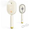 Jeeeun 5 in 1 Air Cushion Brush for Frizz & Tangle Care (Off-white)