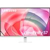 Samsung S70D Monitor PC 81,3 cm (32") 3840 x 2160 Pixel 4K Ultra HD LCD Bianco [LS32D701EAUXEN]