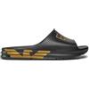 Emporio Armani EA7 Sandali Slides Crusher Distance con Maxi Logo (Black/Gold) 45