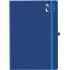 Agendepoint.it - Agenda settimanale 2026 chiusura elastico 17x24cm dynamic - Blu royal