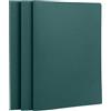 Yarotm Quaderni A4-3 Pezzi Block Notes Puntinato A4 21x29.2cm - 100g/m² Taccuino Punti 5mm - 80 Pagine/40 Fogli Blocco Appunti Copertina Morbida - Notebooks per Scrivere e Disegnare, Verde Scuro