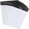 HVDHYY Buste per Spedizione in Plastica Grande, 40cm*60cm Busta Imballaggio per Spedizione Nuovo Materiale, Impermeabili et Manomissione per Abbigliamento, Articoli Ingombranti(Bianco10pcs)