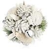 com-four® Appendini di Natale per Decorazioni Natalizie - Appendini per Alberi di Natale Come Decorazioni Invernali - Figure Decorative Come Decorazioni (Palla L)