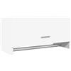 Generico Armadio Bianco 70x32,5x35 cm in Legno Multistrato,Mobili,Armadietti e portaoggetti,Armadi-808242