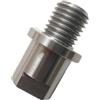 EfforPrac Manicotto riduttore adattatore mandrino tornio 1-8 TPI filettatura esterna a 5/8 filettatura interna in metallo boccola di conversione flangia design a gradino per la lavorazione del legno Mandrino