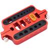 Sileduove Stazione di saldatura multifunzione in lega di alluminio con connettore isolato Jig per parti di auto RC e attività di riparazione hobby di precisione